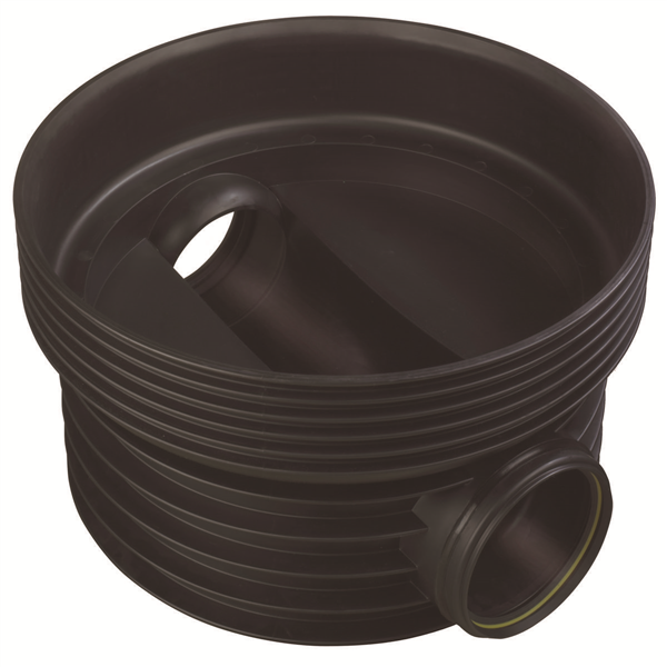 BOITE D'INSPECTION ASSAINISSEMENT AXEDO PP dn600 ENTREE SORTIE DN 160 120 DEGRES