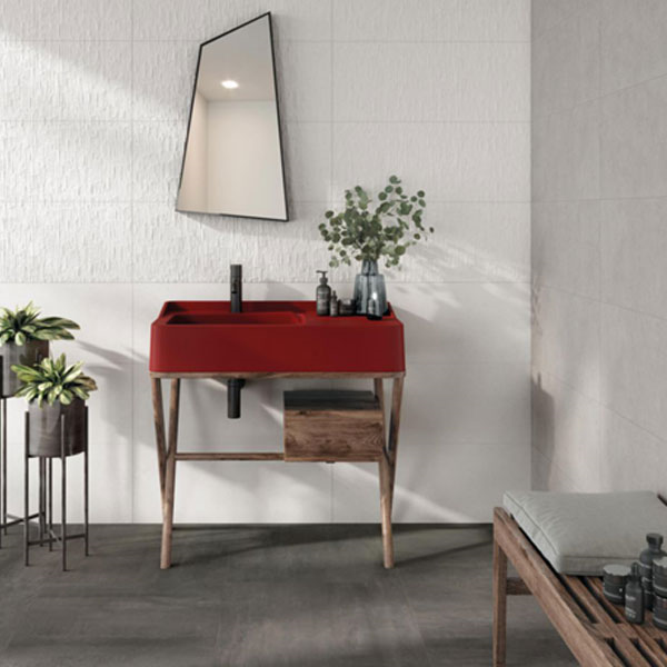 Faïence murale effet béton - Timeless - 32,0 cm x 80,5 cm - ép.8,00 mm - Canapa