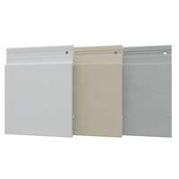 Bardage PVC extérieur Isocel Minéral - 166,00 MM x 18,00 MM - Long. 4,00 M - Blanc