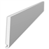 Bandeau de rive PVC blanc arrondi pour avancée de toit - 200,00 MM x 6,00 M