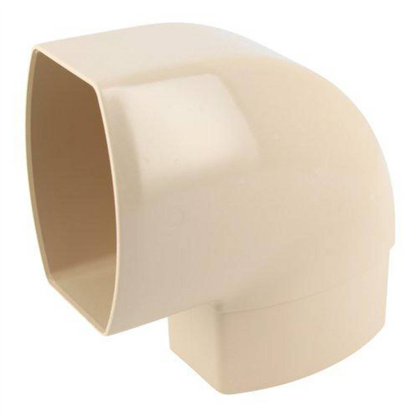 Coude de changement d'orientation à 90° Nicoll CM9GT pour tube ovoïde de 105 x 76 mm - Techtan Sable