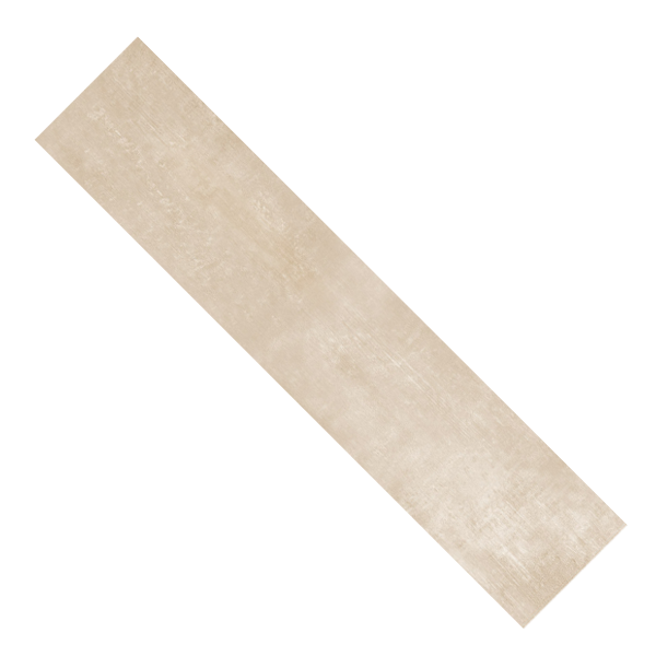 Plinthe de carrelage de sol intérieur effet bois Shabby Wood - grès cérame émaillé Avorio - 60 CM x 7,5 CM