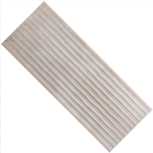 Faïence murale effet "ondulé" Baléares Mallorca - Arena - 25 CMx75 CM ép. 8,7 MM