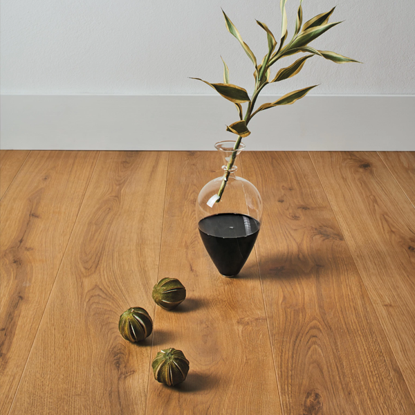 Carrelage intérieur en grès cérame rectifié effet bois Exence - 120,0 CM x 20,0 CM - ép. 9,00 MM - Amber