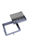 FERMETURE ACIER 60 A REMPLIR 80mm