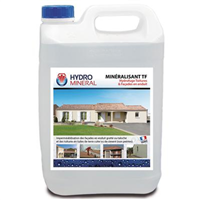 Minéralisant TF hydrofuge pour toitures façades en enduit Hydro Minéral - Bidon de 5L