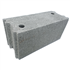 Bloc béton retourné à emboîtement 500 x 200 x 250 mm - B40 - 3 parois 6 trous
