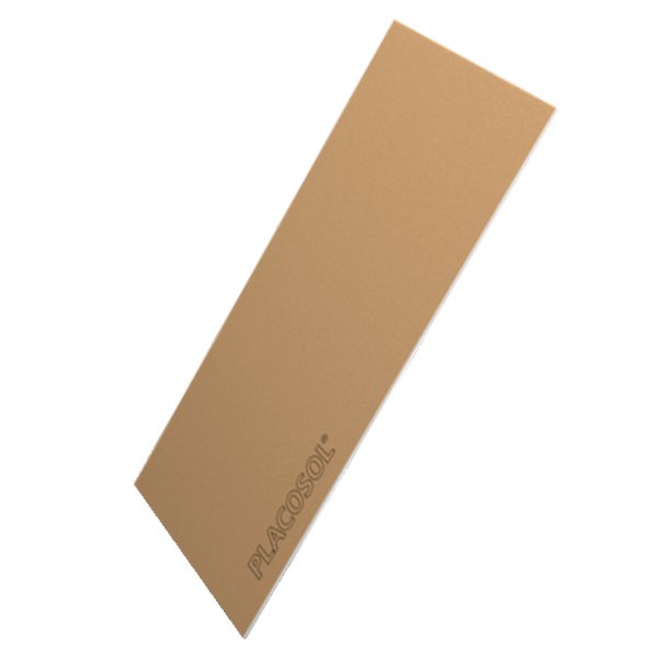 Plaque de plâtre pour chapes sèches flottantes et légères - Placosol 13 - 1,95 M x 0,56 M