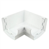 Angle intérieur Nicoll pour gouttière - Angle 90° - Longueur 169 mm - À coller - Techtan - Blanc