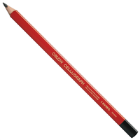 Craie crayon de marquage bleue ou rouge LYRA 
