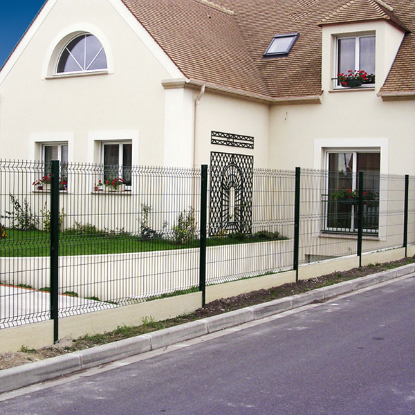 Panneau grillage rigide Vert RAL6005 - Hercules - fil Ø5 mm galvanisé et plastifié - 2,50 M x 1,53 M