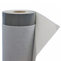Membrane d'étanchéité synthétique en PVC pour toitures terrasses - Flagon SFC Soprema - Gris clair RAL 7047 - 1.65 m x 20 m
