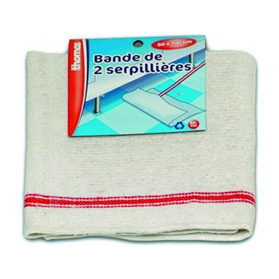 Serpillière lavette - Brosserie Thomas - 100 cm x 50 cm