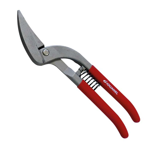 Cisaille pélican avec ressort Jouanel - Coupes continues pleine tôle - Coupe à gauche - 300 mm