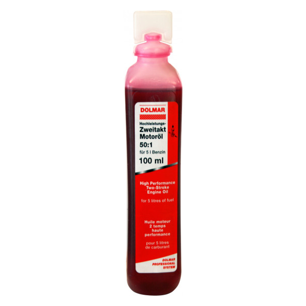 Huile moteur 2 temps 50:1 haute performance auto-mélangeante - Makita - Dosette de 100 ml