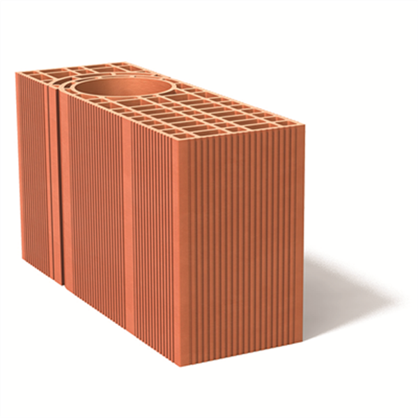 Biobric Poteau multi-angle terre cuite 30 cm 57x20cm - 2 réservations de 15