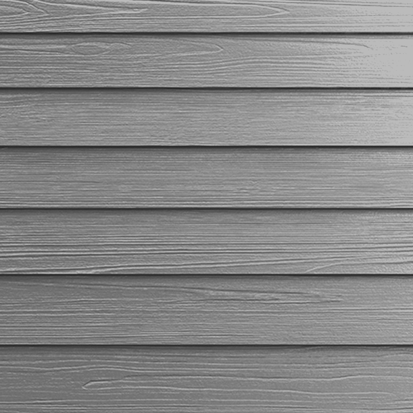 Bardage composite imitation bois - Hardie Plank - 180 MM x 8,00 MM - Long. 3,60 M - Gris Ardoise