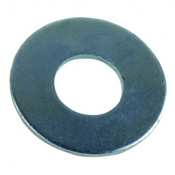 Rondelle plate large - NFE 25513 - acier zingué - M20 mm - Ø ext 50 mm - boîte de 50