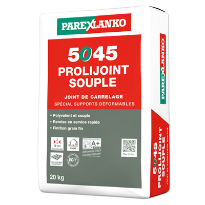 Joint carrelage classique PROLIJOINT Souple 5045 - 2 à 12 mm - Beige Sac de 20 KG