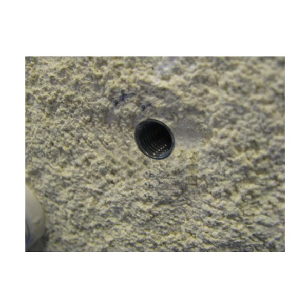 Ensemble de fixation démontable à la résine pour store jusqu'à 200 kg M10 - Acier - Sachet de 4