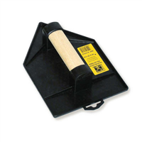 Taloche plastique pointue Mondelin avec poignée bois 18 x 27 cm