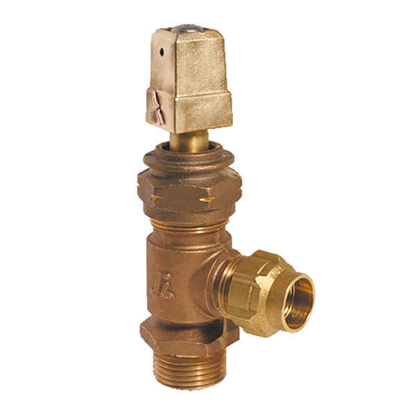 ROBINET PEC BRONZE DESSUS MULTITOURS_DN20_PETIT B._PE25_FIL26X34_FERM. DROITE