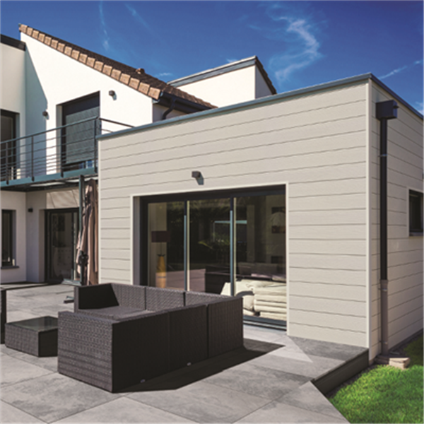 Bardage composite imitation bois - Hardie VL Plank - 214 MM x 11,0 MM - Long. 3,6 M - Blanc arctique
