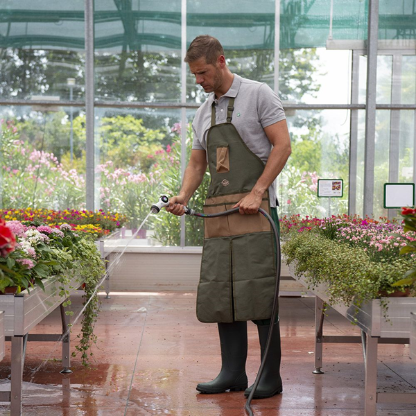 Tuyau d'arrosage professionnel NTS Water - Fitt - Diamètre 19 mm - Longueur 25 mètres - Gris