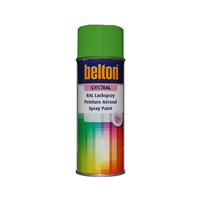 Peinture Belton aérosol SpectRAL brillante RAL 6018 Vert Jaune 400 ml