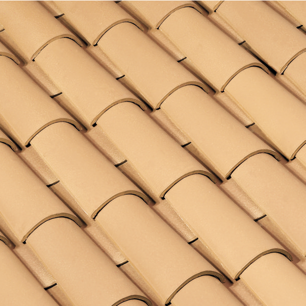 Tuile Canal Midi en couvert et/ou courant - Paille