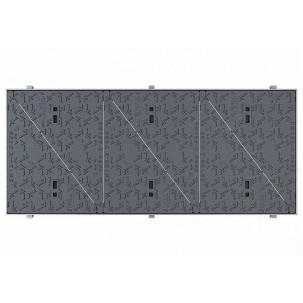 CADRE + TAMPON L3C D400 AVEC LOGO TELECOM