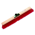 Balai de piste PVC rouge Pro Brosserie Thomas longueur 60 cm