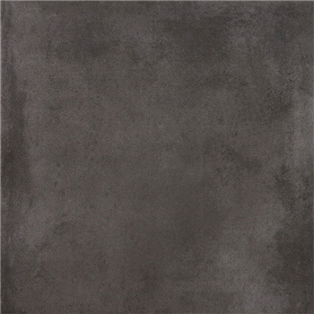 Carrelage intérieur effet terre cuite en grès cérame émaillé - BESSAC - 45 CM x 45 CM - ép. 9,2 MM - Anthracita