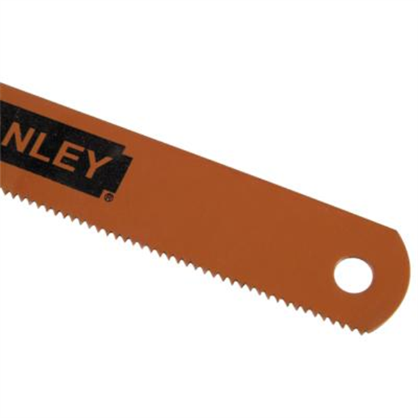 Lame de scie à métaux rubis Stanley - Longueur 300 mm - 24 dents par pouce - Acier - Lot de 2