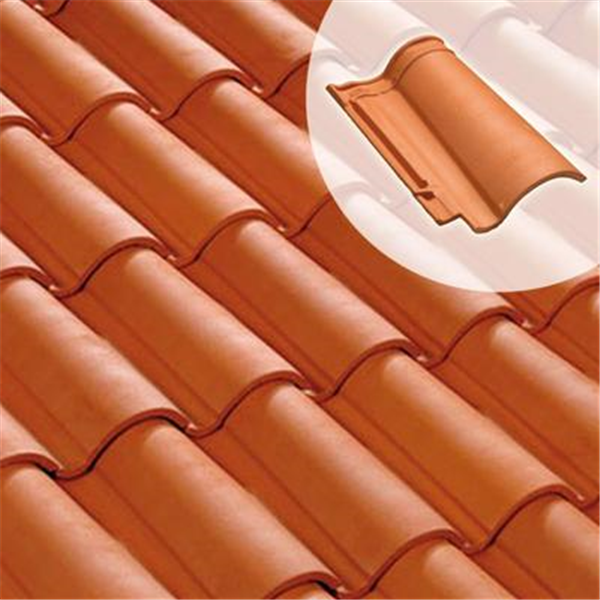 Tuile Double Canal Languedoc (DCL) terre cuite Terreal - Rouge