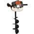Tarière thermique Altrad ELB52 2 temps 51,7 cm³ avec 3 mèches longueur 800 mm Ø 100 - 150 - 200 mm