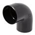 Coude mâle/femelle Nicoll pour tube de descente - Angle 87°30 - Diamètre 100 mm - Techtan Anthracite
