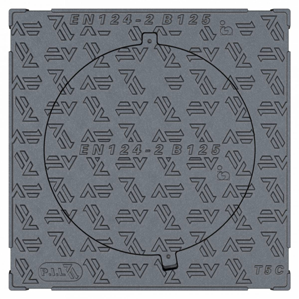 Regard de trottoir cadre carré B125 400x400