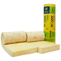 Rouleau laine de verre pour murs à ossature bois - Isomob 35R - R=4,10 m².K/W - 3,40 M x 0,58 M - ép.145 MM