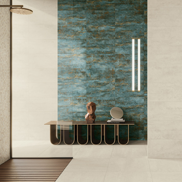 Carrelage intérieur grès cérame émaillé rectifié effet pierre Bold - 60,0 CM x 30,0 CM - Supreme Silk