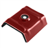 Cavalier bac acier Vulco aluminium pré-laqué Rouge tuile 8012 - 3 x 333 x 45 - boîte de 100