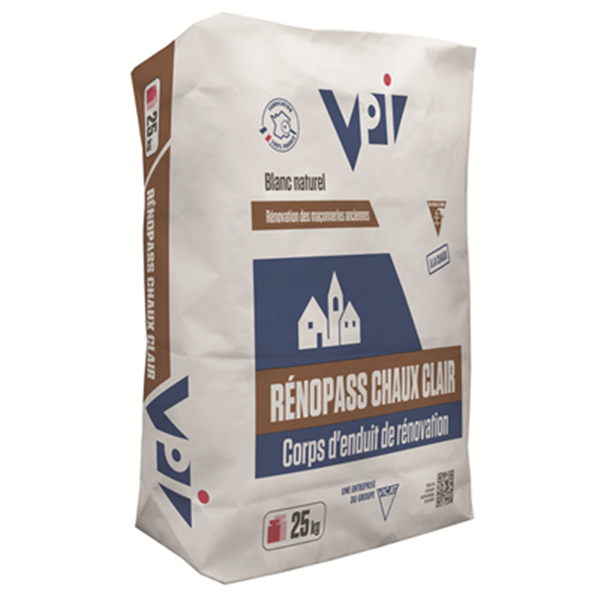 Corps d'enduit R­ÉNOPASS CHAUX CLAIR