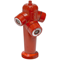 POTEAU INCENDIE A PRISE APPARENTE TYPE SAPHIR BRONZE, HAUTEUR 1M CHOC N°4, DN 10