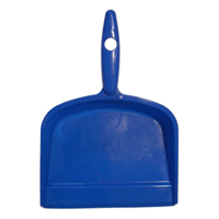 Pelle de ramassage poussière pour ménage courant - Trou d'accroche - Plastique bleu