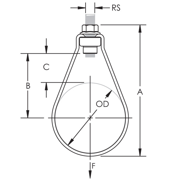 Collier poire à hauteur réglable pour tuyau de 4" - boîte de 25