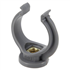 Collier de fixation forme lyre pour système d'évacuation des eaux usées - avec insert P.7/150 - polypropylène gris - Ø32 mm