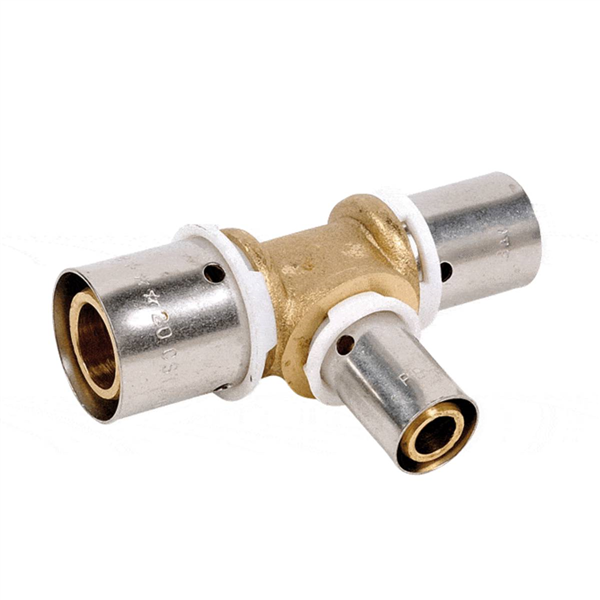 Té inégal à sertir PER16x20-10x12-13x16 Raccord SERTIpress type radial