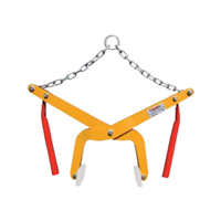 Pince pour bordure béton et autres - BL - Ouverture 20-180 mm - Charge max. 150 kg - Prise par chaîne ou manches amovibles