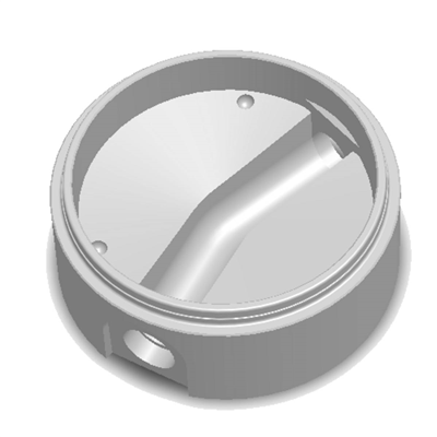 Fond de regard EU PRO Ø1000 - Entrée 22° pour 160 PVC / 150 FTE - NF