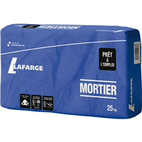 MORTIER PRET A L'EMPLOI